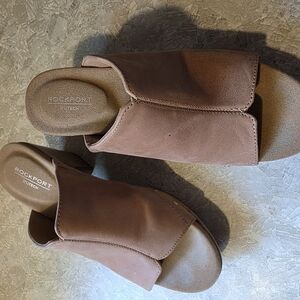 Rockport Vinanelle‎ Women's Brown Slide Sandals